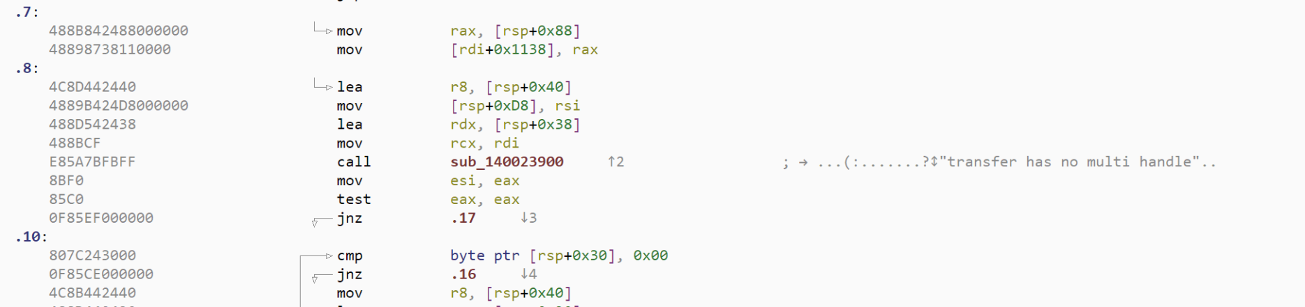strings / constants display in DNA preview