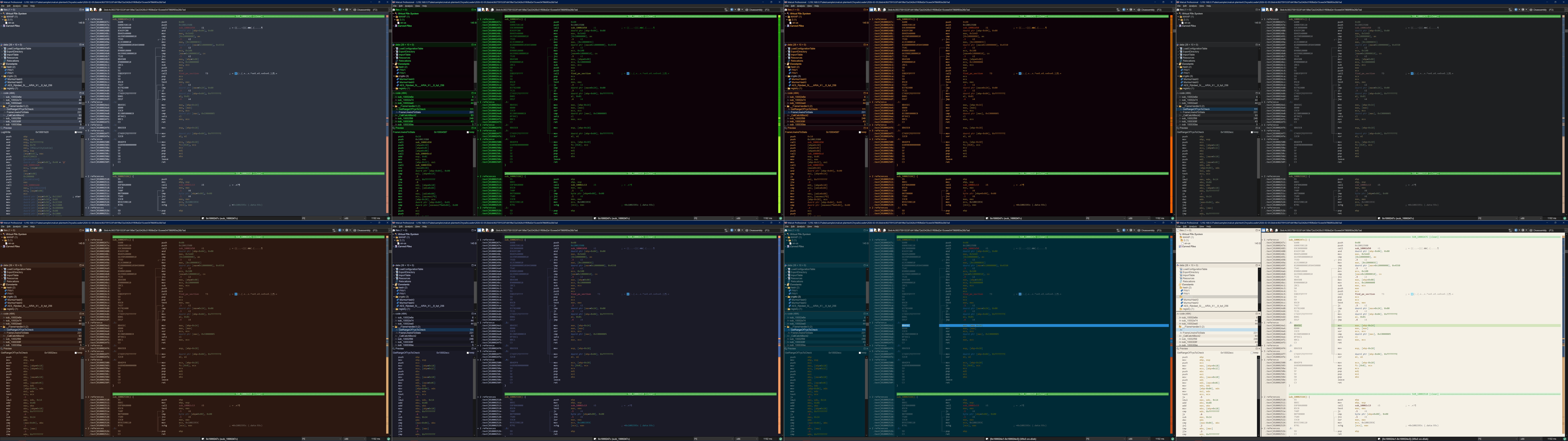 Some new themes for Malcat