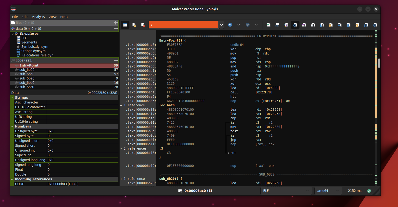 Malcat running in Ubuntu 23.04