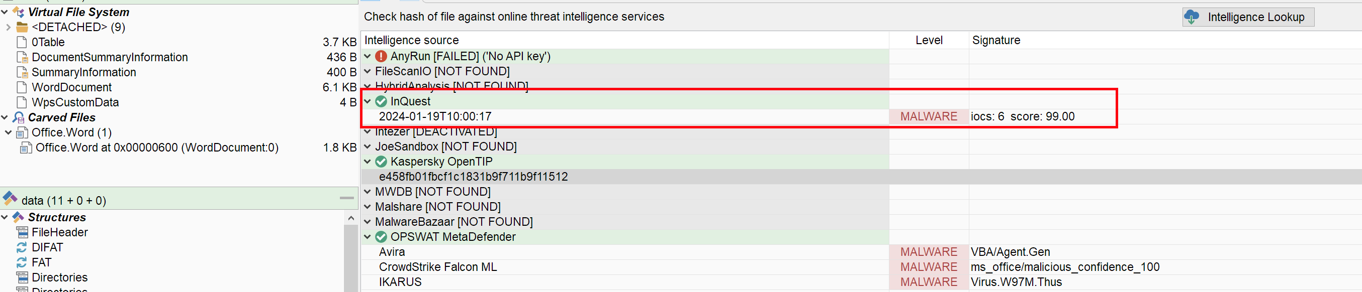 Inquest threat intelligence provider